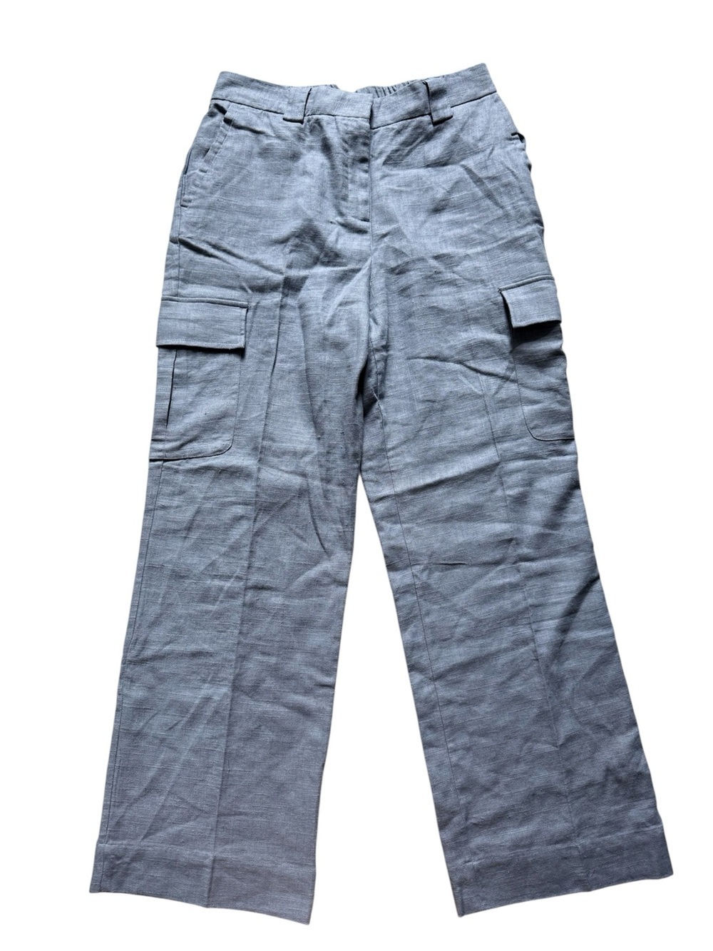 House of Harlow 1960 Women's
Cargo Trouser Pants Wide Leg Linen Blend
10 NWT
